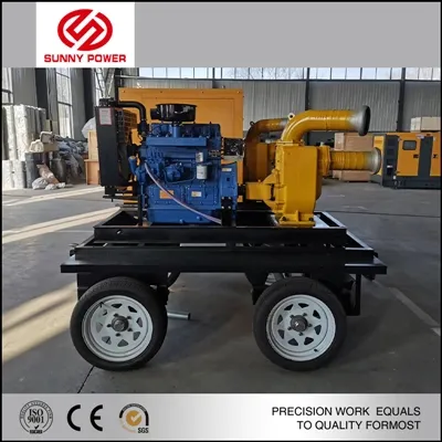 Aftakas aangedreven pomp