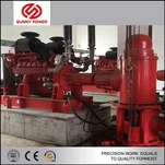 Dieselmotor diepe putbrandpomp