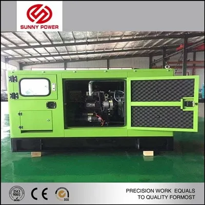 Dieselgenerator met laag geluidsniveau